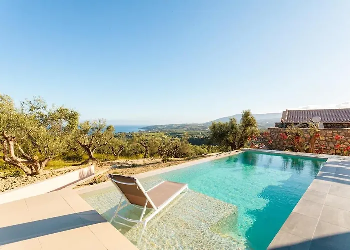 Villa Gerakada Exclusive-seaview With Private Pool *